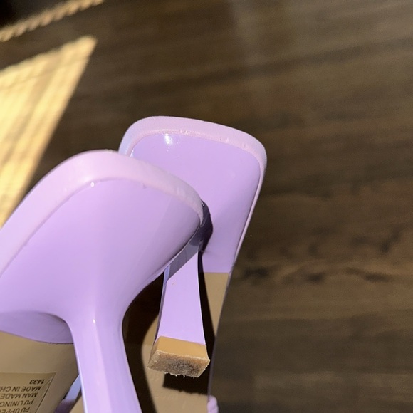 Steve Madden Purple Low Heeled Slide Womens Dress Sandals Size 10 - Picture 11 of 14